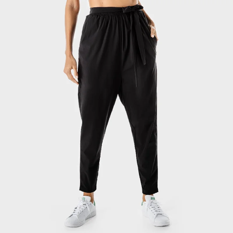 Women's Functional Outdoor Garments New In This Season Women's Fitness - Wrap Pants - Black Women's Functional Outdoor Garments New In This Season Women's Fitness - Wrap Pants - Black