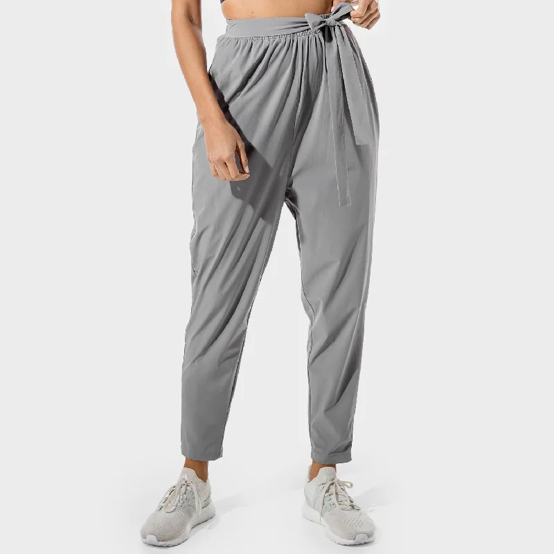 Women's Comfortable Lounge Garments Classic Modern Offers Women's Fitness - Wrap Pants - Sharkskin Women's Comfortable Lounge Garments Classic Modern Offers Women's Fitness - Wrap Pants - Sharkskin