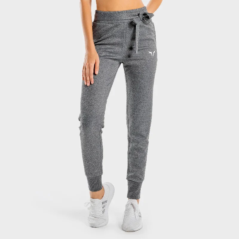 Women's Evening Attire Elevated Casual Discounts She-Wolf Do-Knot-Joggers - Charcoal Women's Evening Attire Elevated Casual Discounts She-Wolf Do-Knot-Joggers - Charcoal
