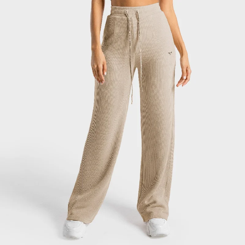 Women's Clothing For Everyday Wear Special Offer For You Luxe Wide Leg Pants - Stone Women's Clothing For Everyday Wear Special Offer For You Luxe Wide Leg Pants - Stone
