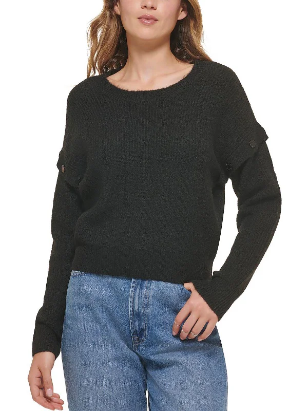 Women's Elegant Clothing Sets Flirty Fashion Discounts Womens Drop Shoulder Crewneck Pullover Sweater Women's Elegant Clothing Sets Flirty Fashion Discounts Womens Drop Shoulder Crewneck Pullover Sweater