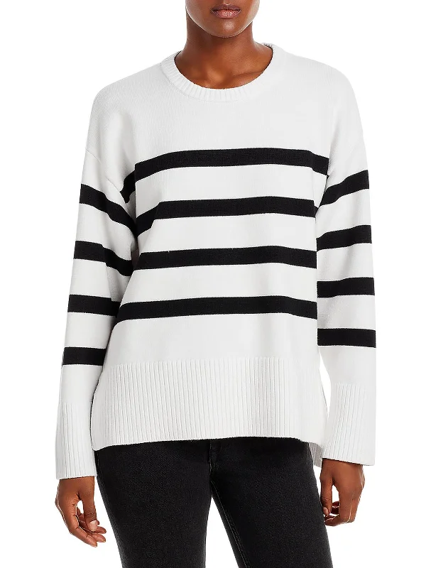 Charming Women's Clothes For Special Events Statement Fashion Offers Valery Womens Striped Knit Crewneck Sweater Charming Women's Clothes For Special Events Statement Fashion Offers Valery Womens Striped Knit Crewneck Sweater