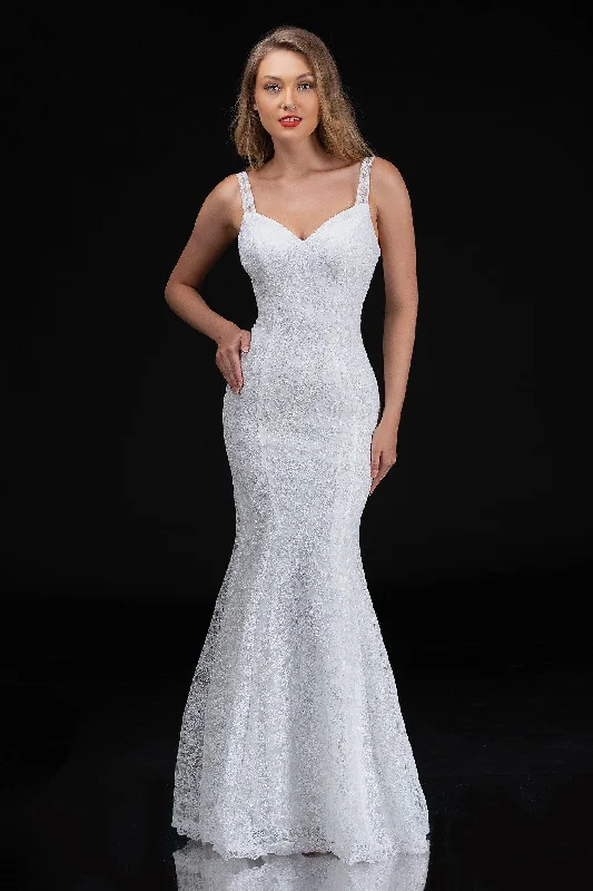 Women's Seasonal Clothes Casual Fashion Nina Canacci Long Formal Mermaid Wedding Gown 5142 Women's Seasonal Clothes Casual Fashion Nina Canacci Long Formal Mermaid Wedding Gown 5142