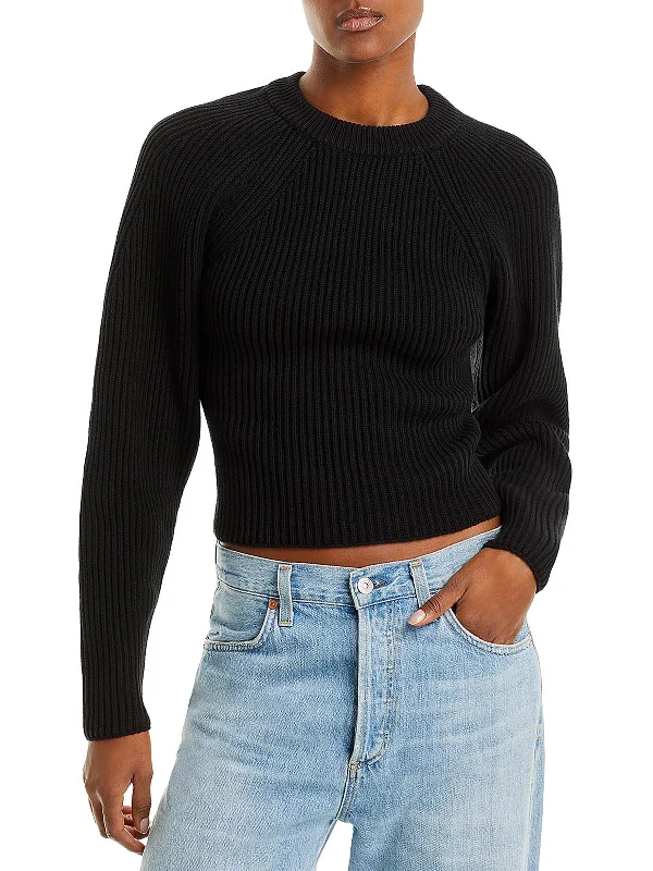 Luxury Women's Clothes Exclusive Designer Style Deals Womens Ribbed Cotton Pullover Sweater Luxury Women's Clothes Exclusive Designer Style Deals Womens Ribbed Cotton Pullover Sweater