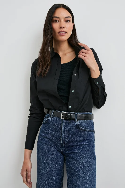 Hot Styles STINA SHIRT - BLACK
