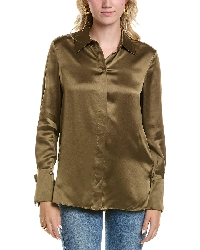 Shop Sale Items Reiss Hailey Silk Top