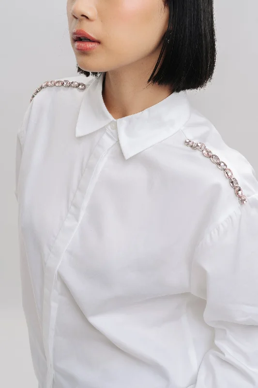 Best-Sellers Embellished White Shirt