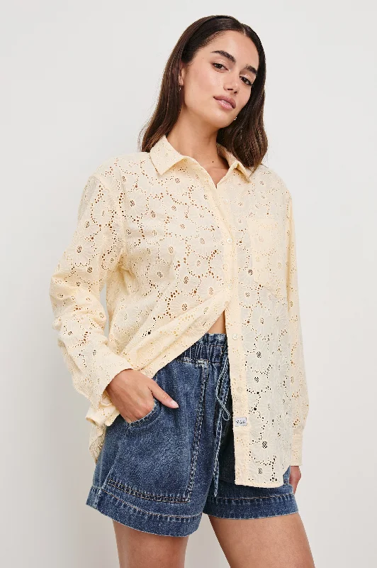 Trendy Women's Wear Collection ARLO SHIRT - CREAM FLORAL