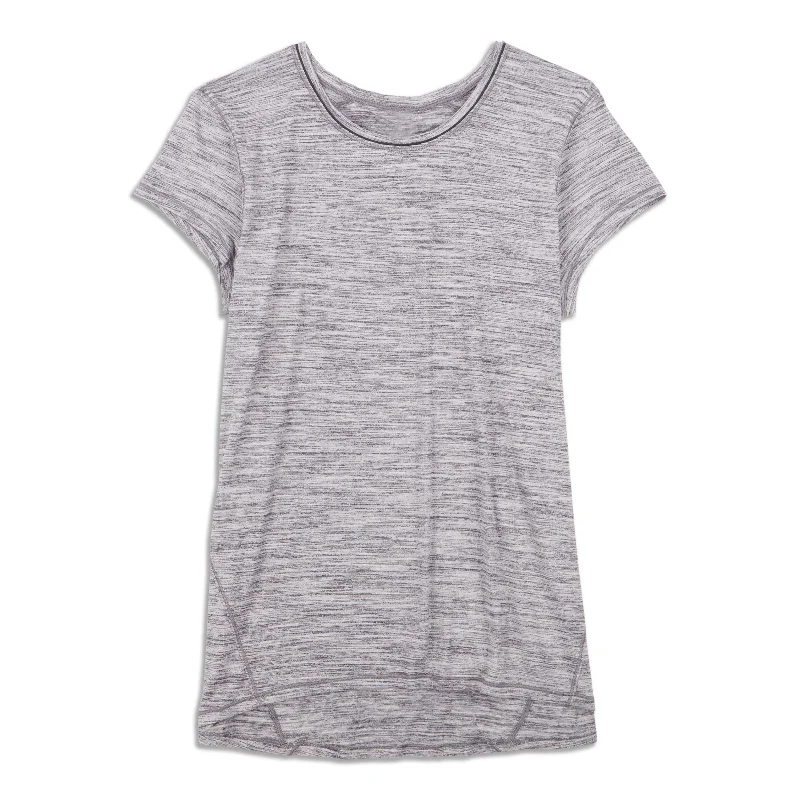 Women's Active Garments For Workouts Chic Trends Unveiled Another Mile Short Sleeve Shirt - Resale Women's Active Garments For Workouts Chic Trends Unveiled Another Mile Short Sleeve Shirt - Resale