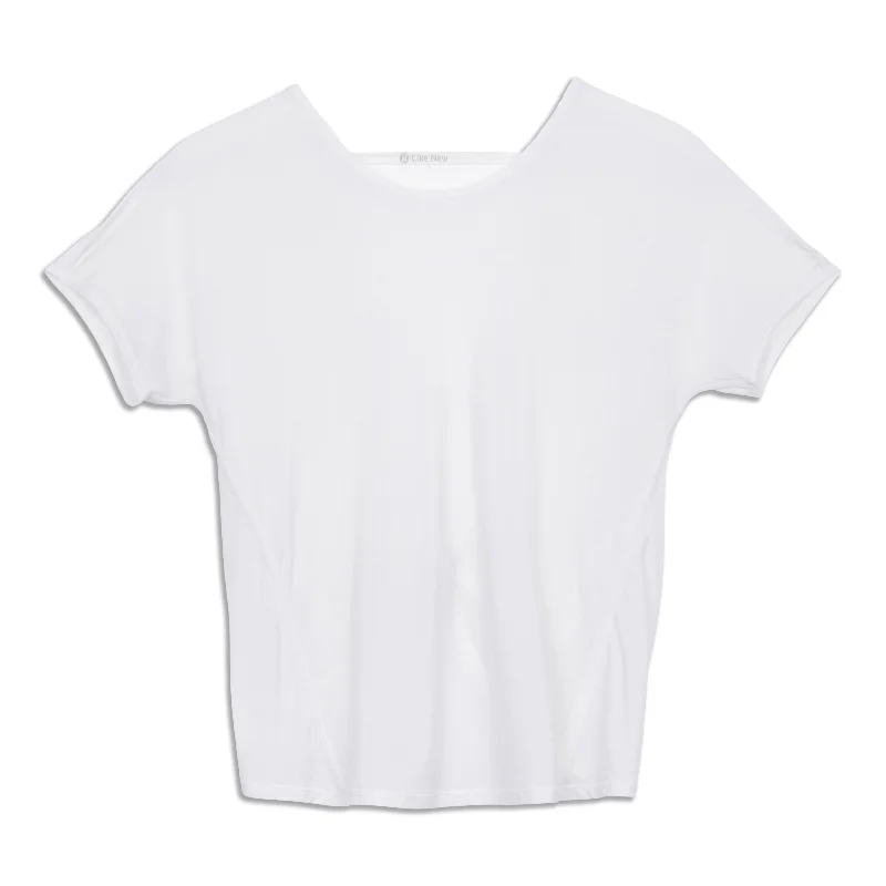 Charming Women's Outfit For Special Occasions Flash Sales Twist And Train Short Sleeve Shirt - Resale Charming Women's Outfit For Special Occasions Flash Sales Twist And Train Short Sleeve Shirt - Resale