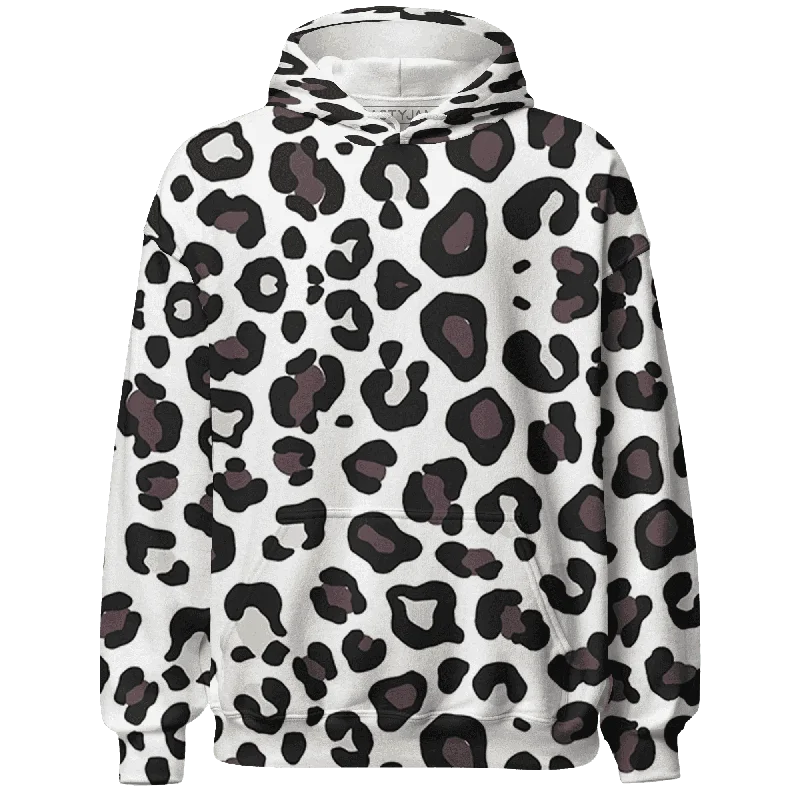Functional And Stylish Unisex Wear Playful Fashion Offers NastyJamz Burgundy Crush 3s Hoodie Match Leopard Pattern All-Over Print Functional And Stylish Unisex Wear Playful Fashion Offers NastyJamz Burgundy Crush 3s Hoodie Match Leopard Pattern All-Over Print